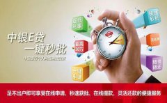 中国银行中银E贷个人网络消费贷款指南